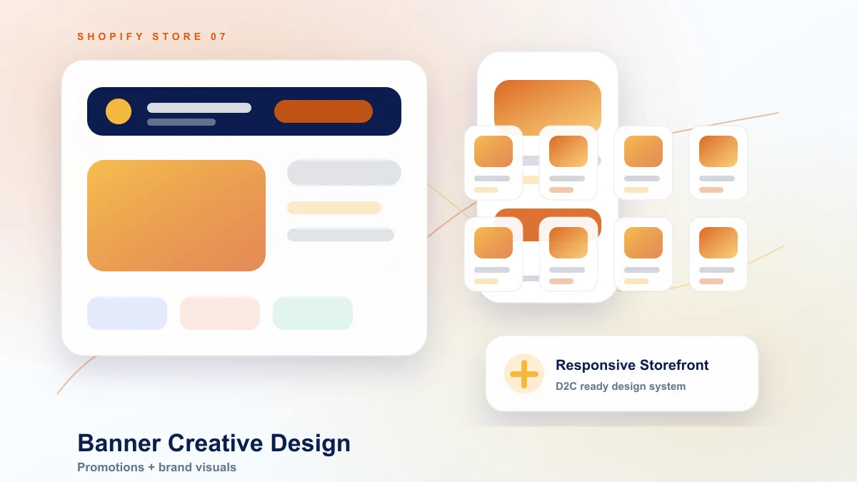 Shopify banner creative design