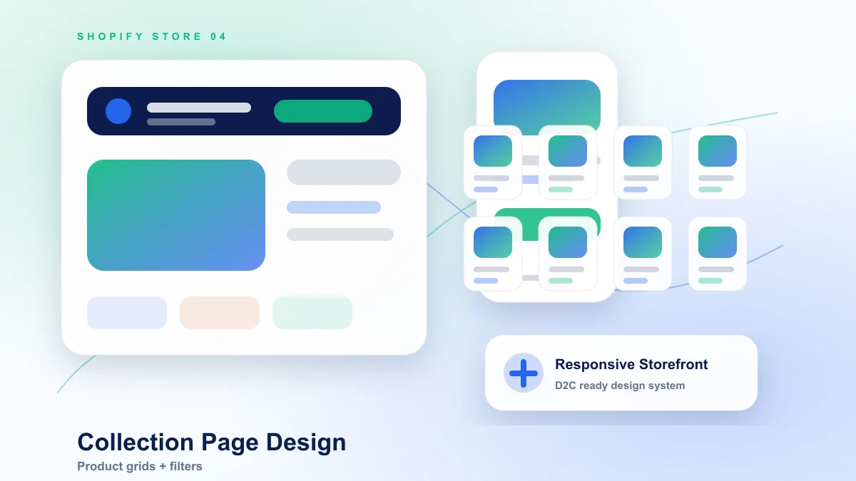Shopify collection page design