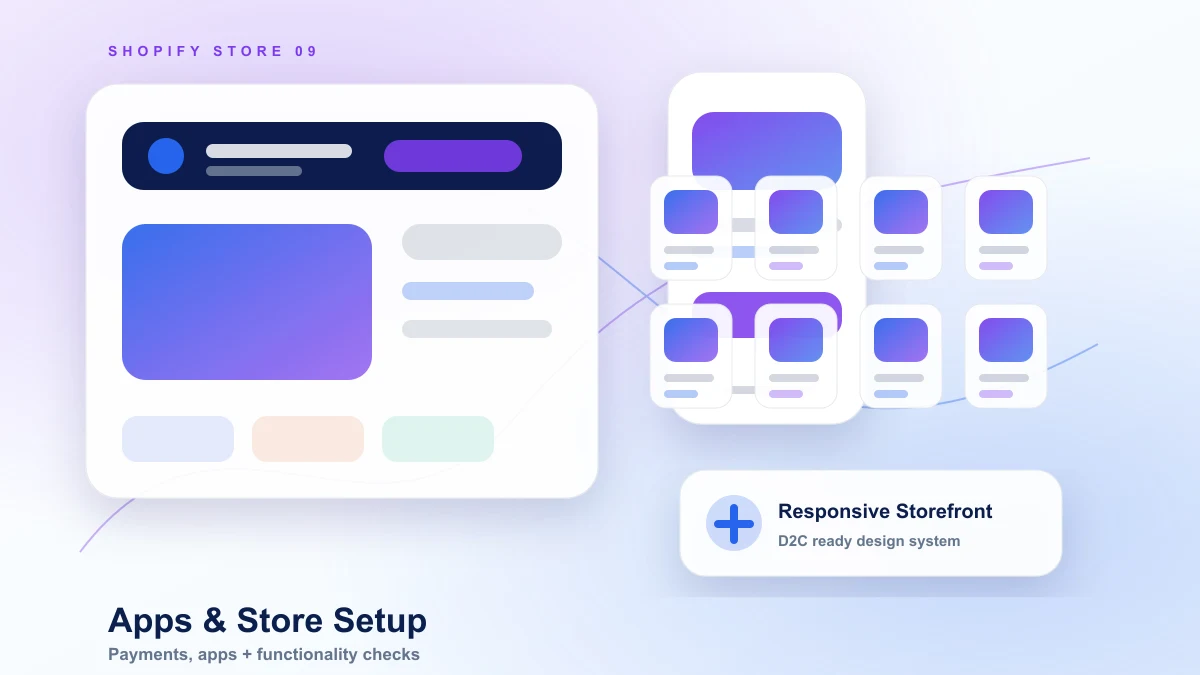 Shopify apps and payment setup